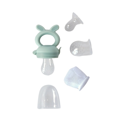 [575825] Bo Jungle | Sabbelspeen Fruit Feeder 4in1 Jade