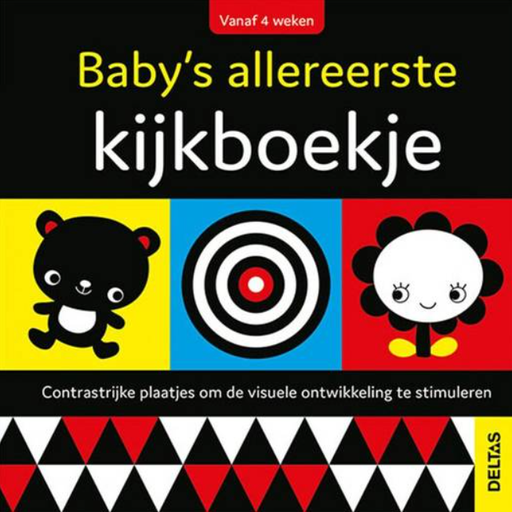 [575968] Deltas | Boek "Baby's allereerste kijkboekje" 