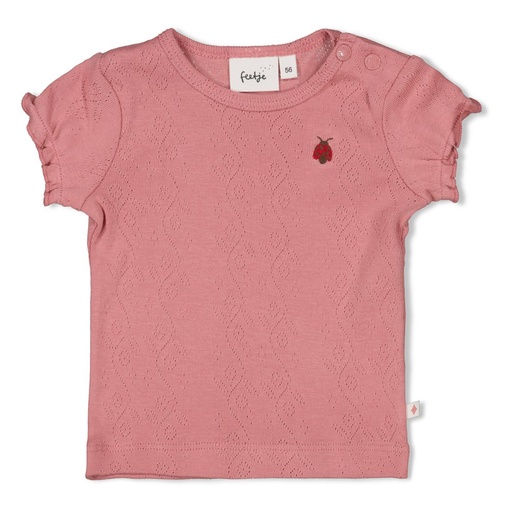 Feetje | T-shirt Girls Ladybug Pink