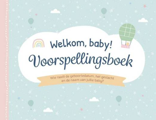 [576182] Deltas | Boek Welkom Baby Voorspellingsboek