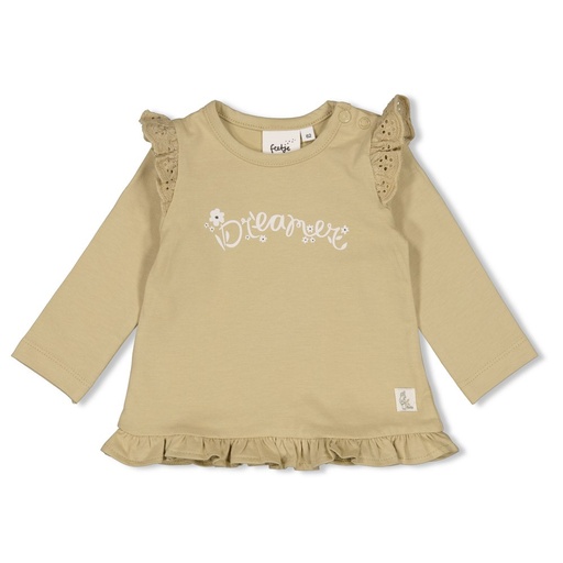 Feetje | T-shirt Girls Let Your Dreams Blossom Green