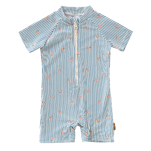 Fresk | Zwempak Boys Stripes & Crabs Blue