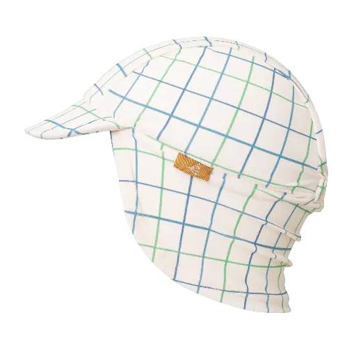 Fresk | Zonnehoed Boys Classic Check Off White