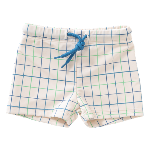 Fresk | Zwemshort Boys Classic Check Off White