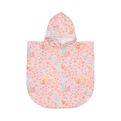 [577586] Little Dutch | Poncho Girls Dreamy Mermaid Roze One Size