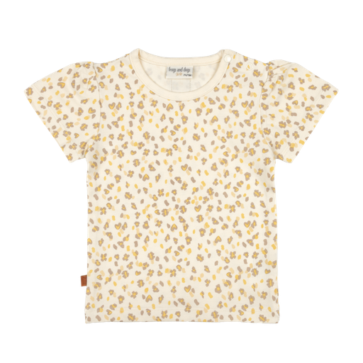 Frogs&Dogs | T-shirt Girls Leo Pearled Ivory