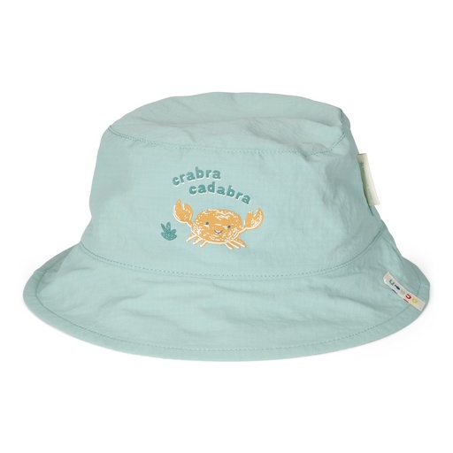 Little Dutch | Zonnehoed Boys Reversible Ocean Surf Blue