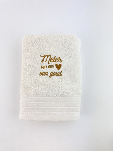 [577846] Minimou | Handdoek "Meter met een hart van goud"