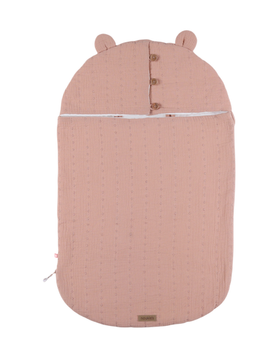 [577907] Noukies | Voetenzak Vintage Flowers Mousseline Bio