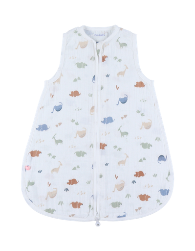 [577923] Noukies | Slaapzak Dino Mousseline Bio 1.0TOG 50cm