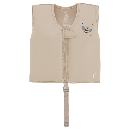 [578521] Vanilla Copenhagen | Zwemvest Neoprene Honeybee Ecru 1-3Y 11-20kg 