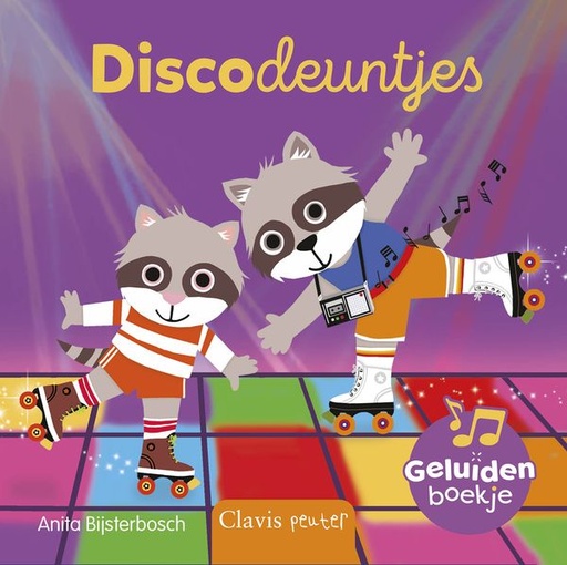 [578586] Clavis | Boek Discodeuntjes Geluidenboekje - Anita Bijsterbosch