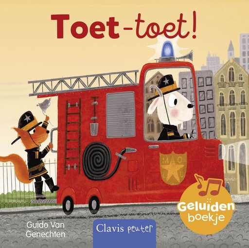 [578589] Clavis | Boek Toet Toet Geluidenboekje - Guido Van Genechten