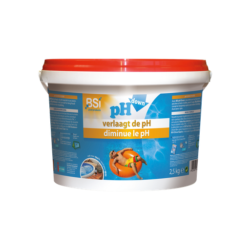 [578733] BSI | Zwembad Toebehoren PH Down Poeder 2,5kg