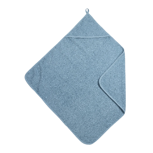 [578810] Meyco | Badcape Badstof Jeans Blue Blauw 75x75cm 