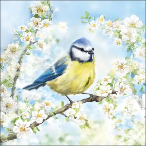 [579045] Ambiente | Servetten Blossom Time 3-laags FSC Mix 33x33cm 20-pack