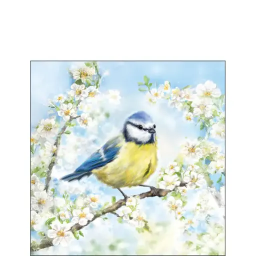 [579046] Ambiente | Servetten Blossom Time 3-laags 100%FSC 25x25cm 20-pack