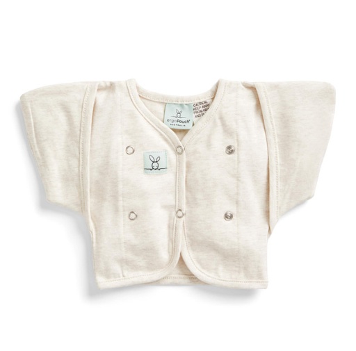 [579079] ErgoPouch | Inbakeren Cocoon Butterfly Cardi vr Swaddle Bag ErgoPouch 0.2TOG 0-3mdn Oatmeal Marie