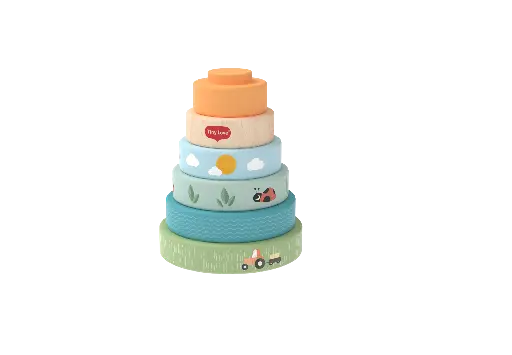 [579088] Tiny Love | Stapelpyramide Boerderij Stapeltoren Farmers Funday Stacking Tower 