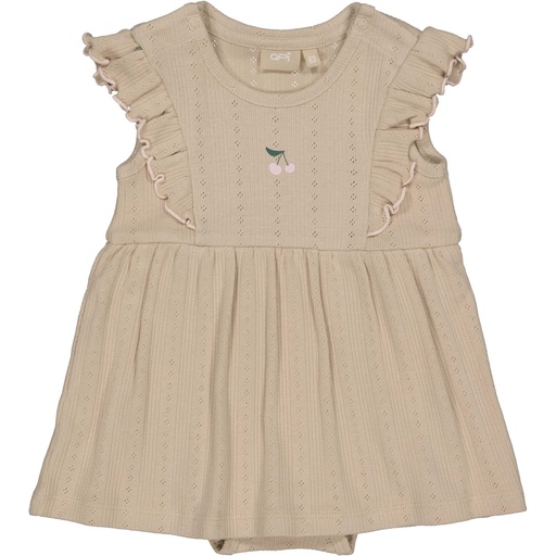 QPI | Jurk Girls Lee Taupe