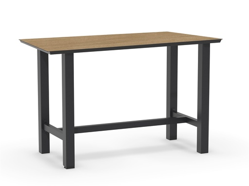 [579481] Tierra | Tuintafel Trespa Bergamo Bar Table Charcoal 150x80cm