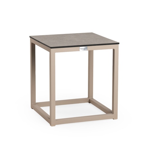 [579501] Tierra | Tuintafel Trespa Ophira Rio Coffee Table Small  Champagne 