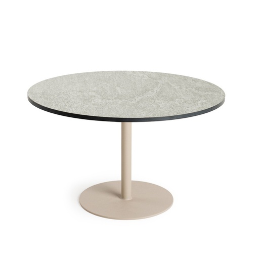 [579506] Tierra | Tuintafel Trespa  Ophira Solea Coffee Table Round Large Champagne 