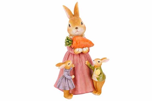 [579569] Cosy & Trendy | Beeld Konijn Family Ø12x19cm