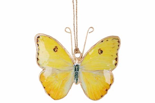 [579570] Cosy & Trendy | Hangfiguur Vlinder Vintage 10x0,5x8cm