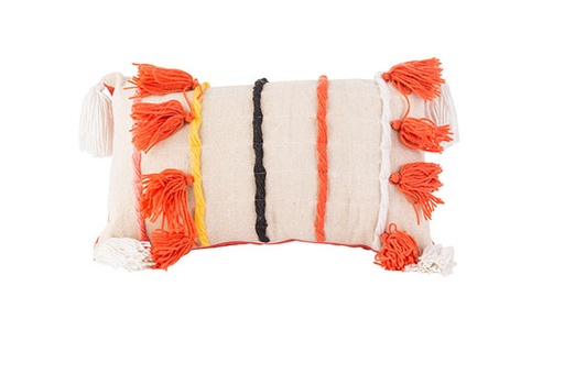 [579575] Cosy & Trendy | Sierkussen Flosh Orange 50x7,5x30cm