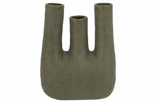 [579585] Cosy & Trendy | Vaas 3 Necks Groen 12,7x7,1x15cm