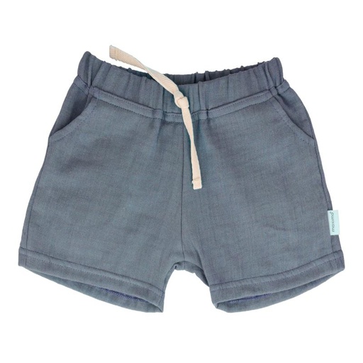 Maximo | Short Boy Muslin Flint Stone