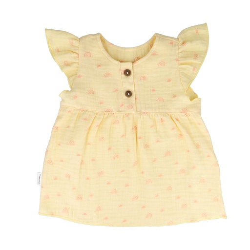 Maximo | T-shirt Girls Muslin Narzisse-Sonne 