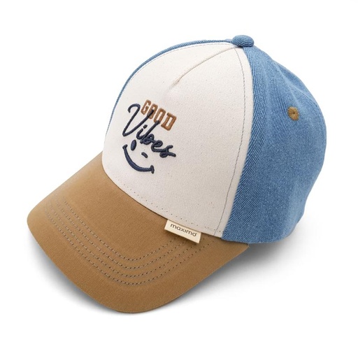 [579766] Maximo | Pet Girls Good Vibes Velcro Sluiting Blue Fog/Nomad M49-51
