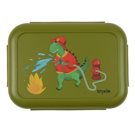 [579959] Trixie | Brooddoos Mr Dino Fireman 13x18x7cm