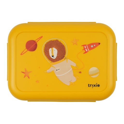 [579962] Trixie | Brooddoos Mr. Lion Spaceman Geel 13x18x7cm