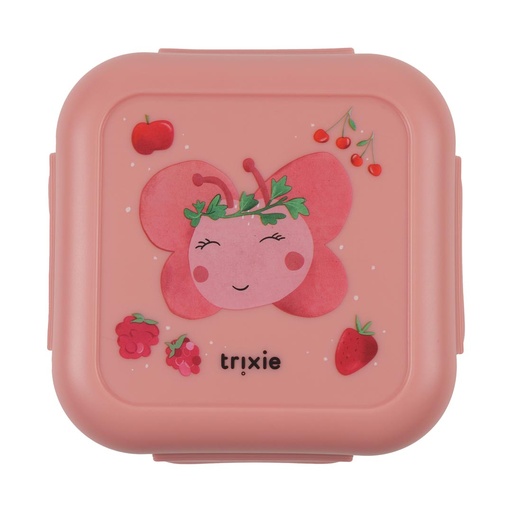 [579967] Trixie | Snackbox Fruit Fairy Mrs. Butterfly 13x13x7cm