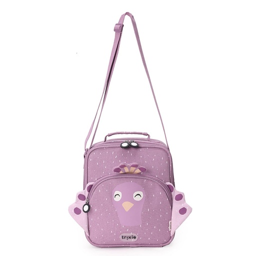 [579972] Trixie | Lunchtas Mrs. Peacock Isothermisch Paars 22x7x26cm  