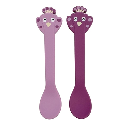[580029] Trixie | Lepel Mrs. Peacock Siliconen Paars 2-pack