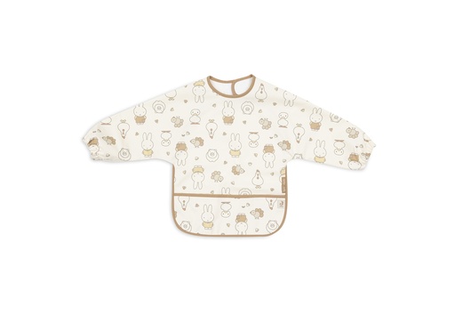 [580211] Jollein | Slabbetje Miffy Family Farm Waterproof met Mouwen