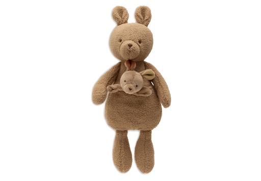 [580215] Jollein | Pluche Knuffel Kangaroots Bruin