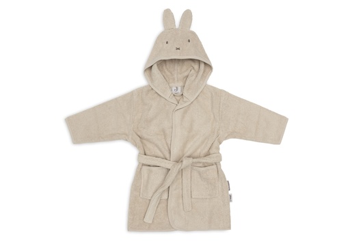 [580256] Jollein | Badjas Miffy Warm Sand Badstof Zand 1-2Y