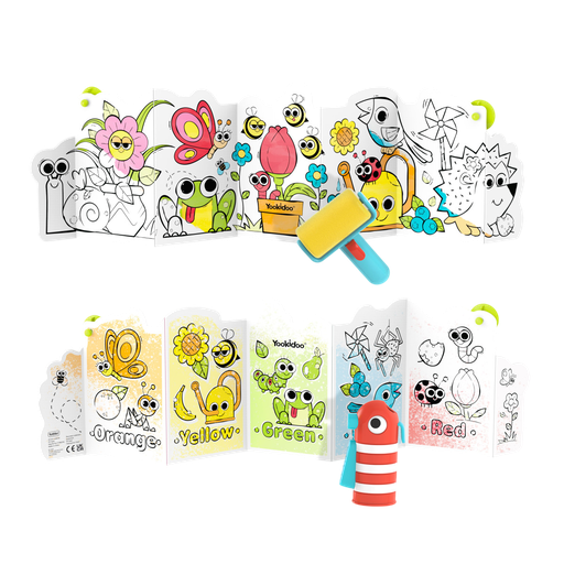 [580492] Yookidoo | Badspeelgoed Spray 'N' Roll Magic Book 