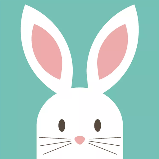 [580574] Duni | Servetten Cute Bunny 3-laags 33x33cm 20-pack