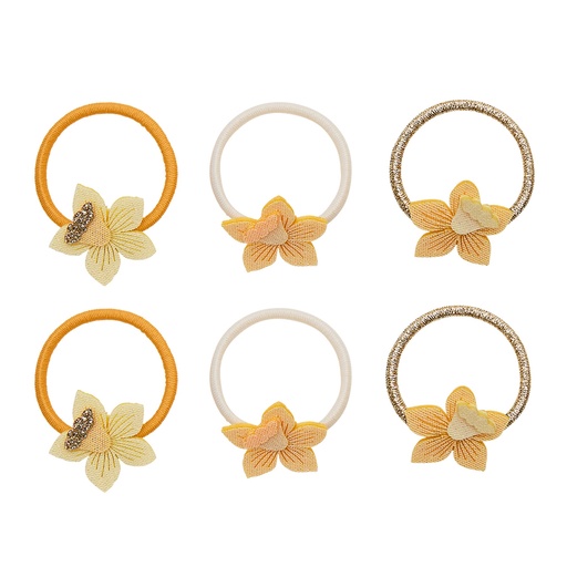 [580671] Mimi & Lula | Haarelastiek Daffodil Mini Ponies 6-pack