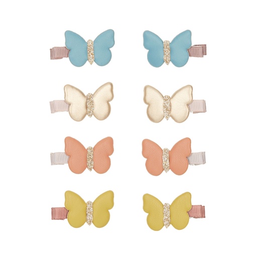 [580672] Mimi & Lula | Haarelastiek Garden Butterfly Mini Clips 8-pack