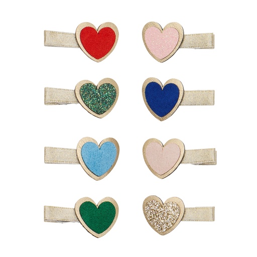 [580696] Mimi & Lula | Haarspeld Heartbeam Mini Clips 8-pack