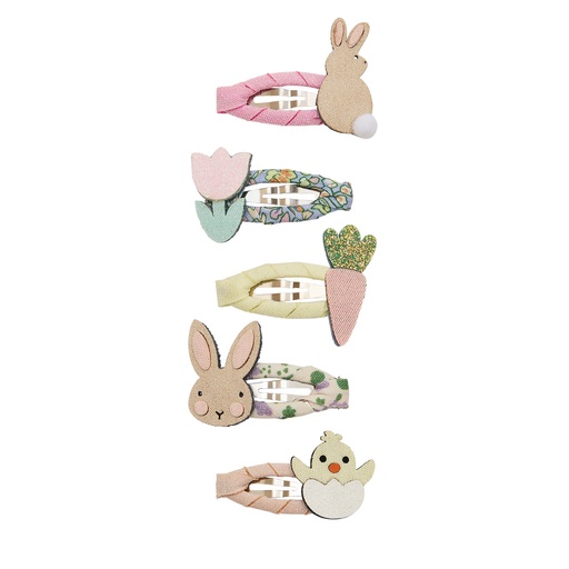 [580699] Mimi & Lula | Haarspeld Bunny and Chick Mini Clic Clacs