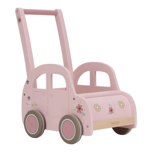 [580755] Little Dutch | Loopwagen Roze FSC 