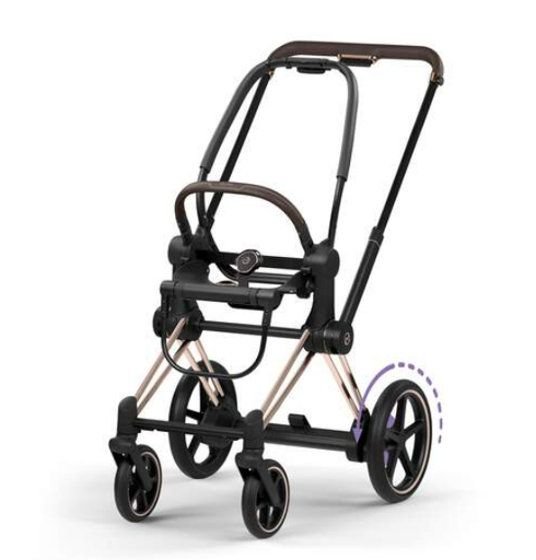 [580778] Cybex | Frame e-Priam Style Frame incl. Seat Hardpart Rosegold/Rosegold  